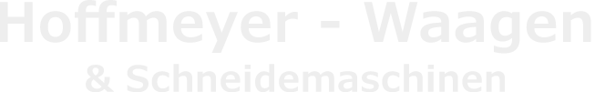 Logo von Hoffmeyer-Waagen & Schneidemaschinen